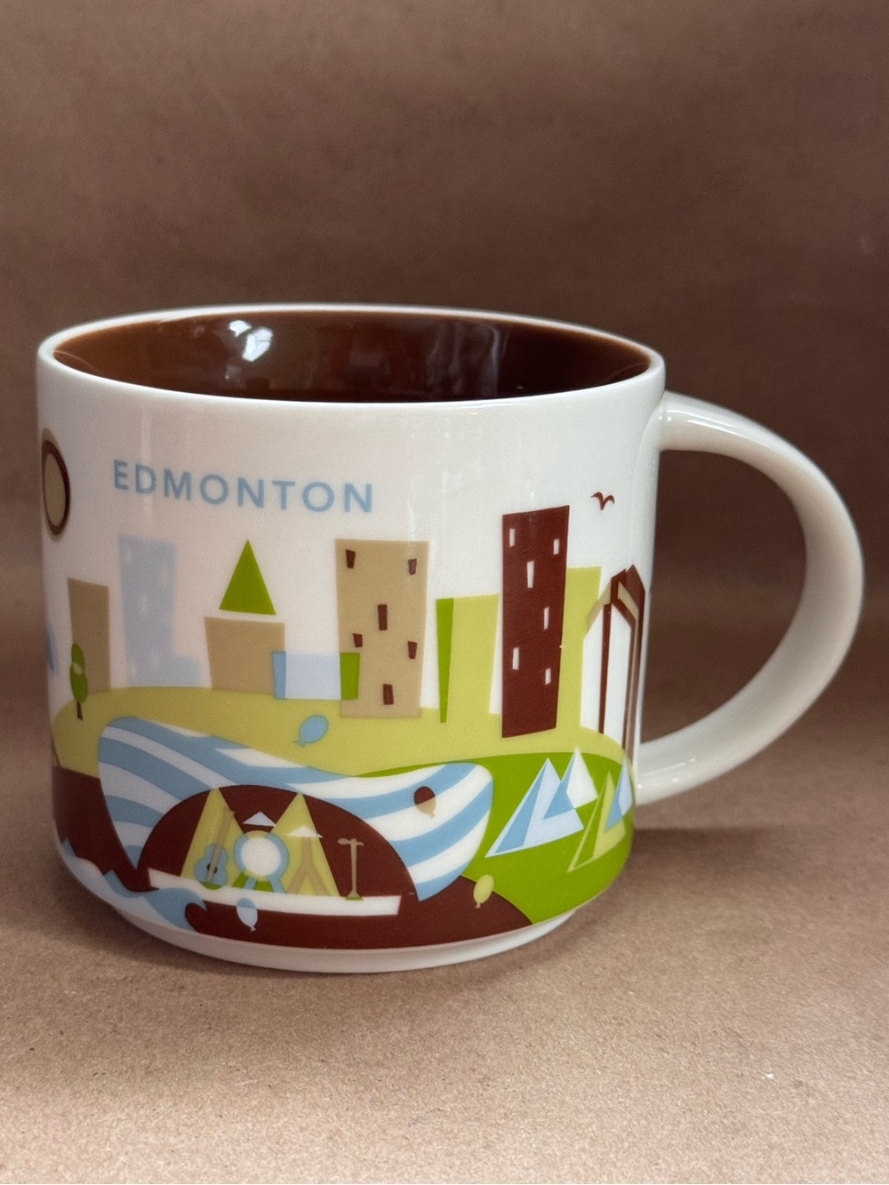 Starbucks 2017 You Are Here Edmonton Mug. 14 fl oz.